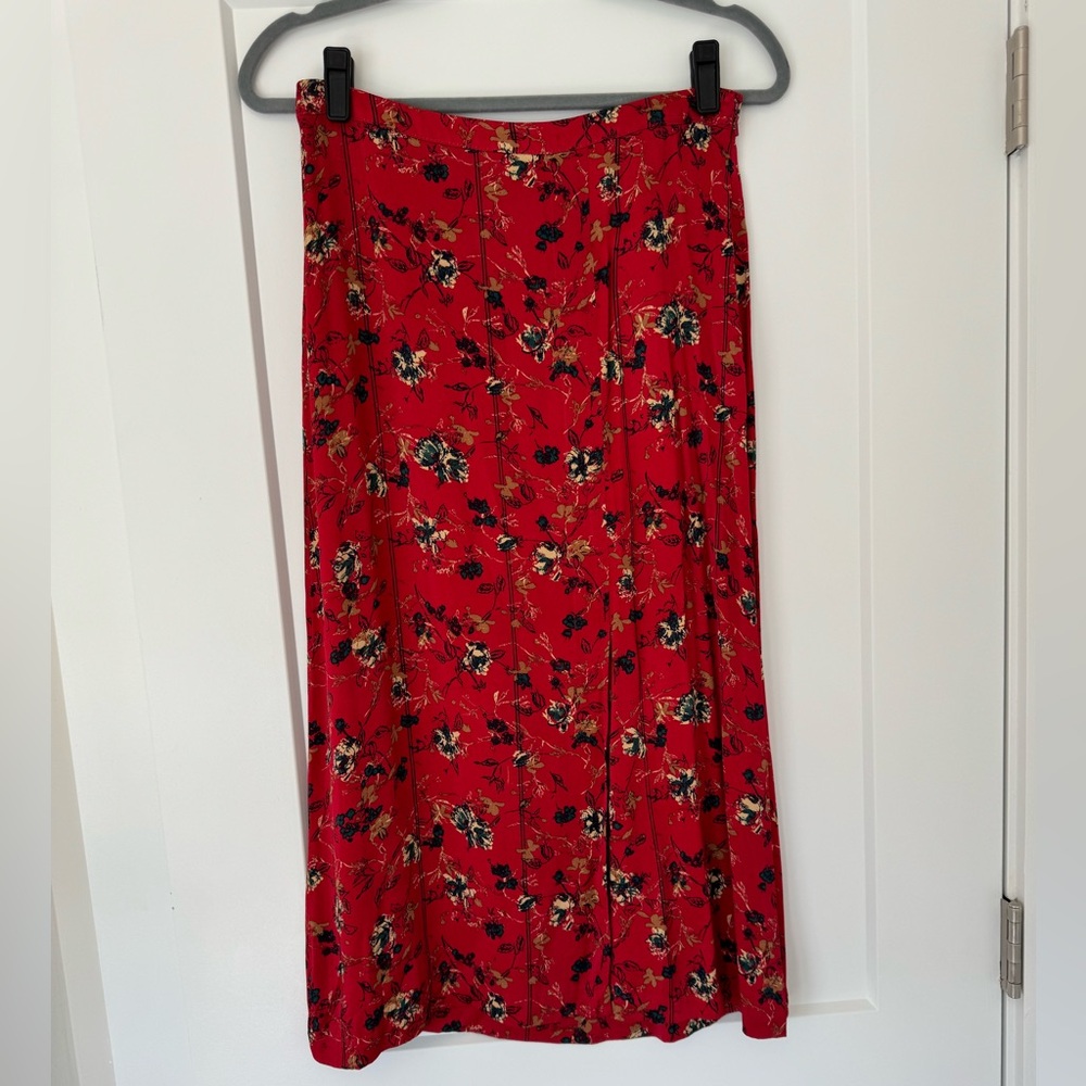 Treasure and Bond Silk Skirt